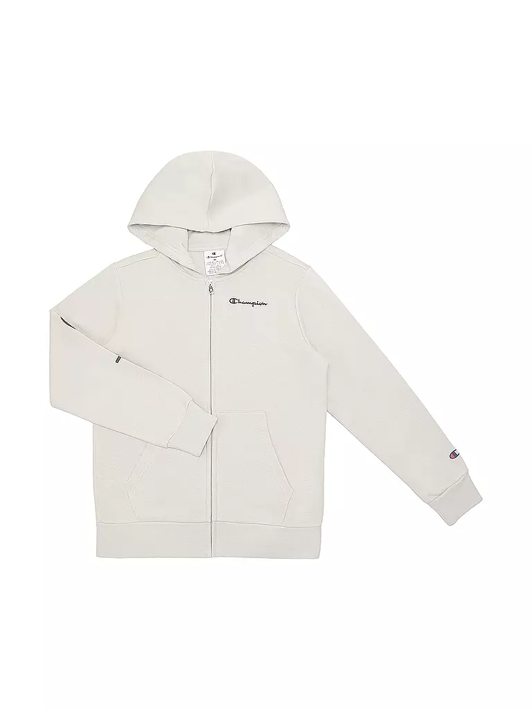 CHAMPION | Felpa con zip da ragazzo | Beige