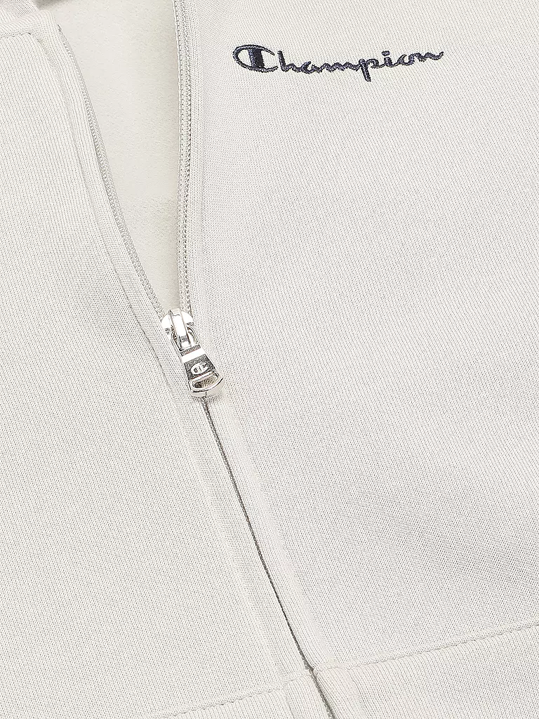 CHAMPION | Felpa con zip da ragazzo | Beige