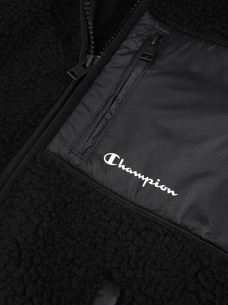 CHAMPION | Giacca felpa da ragazzo | Nero