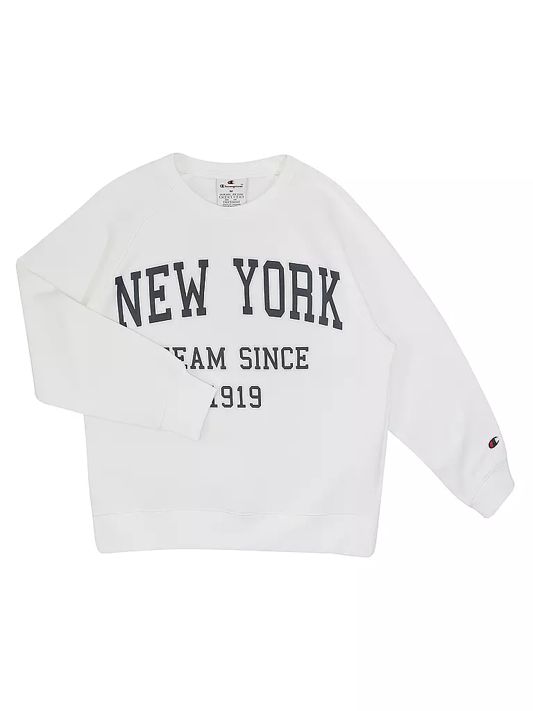 CHAMPION | Jogger da ragazza 2 pezzi, felpa e pantaloni | Crema