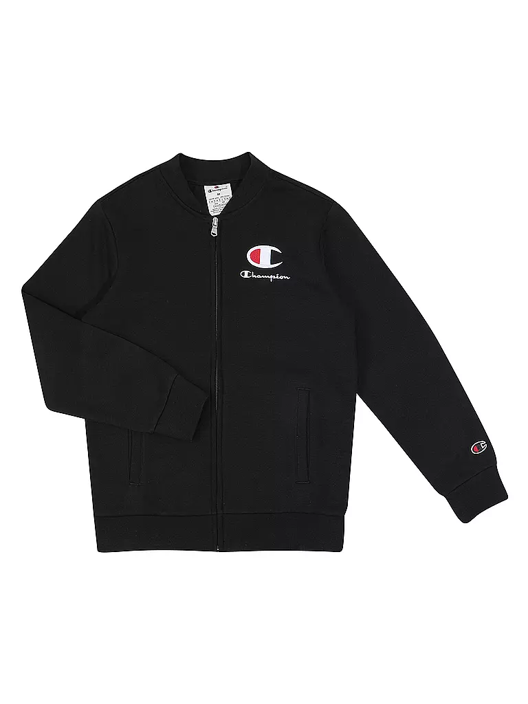 CHAMPION | Jungen Sweatjacke | Nero