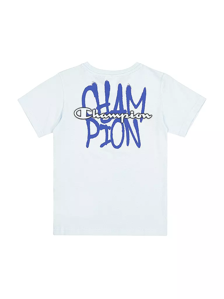 CHAMPION | Jungen T-Shirt | Blu chiaro