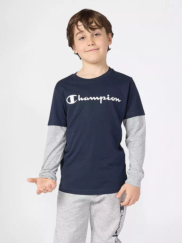 CHAMPION | Maglietta a maniche lunghe da ragazzo | 