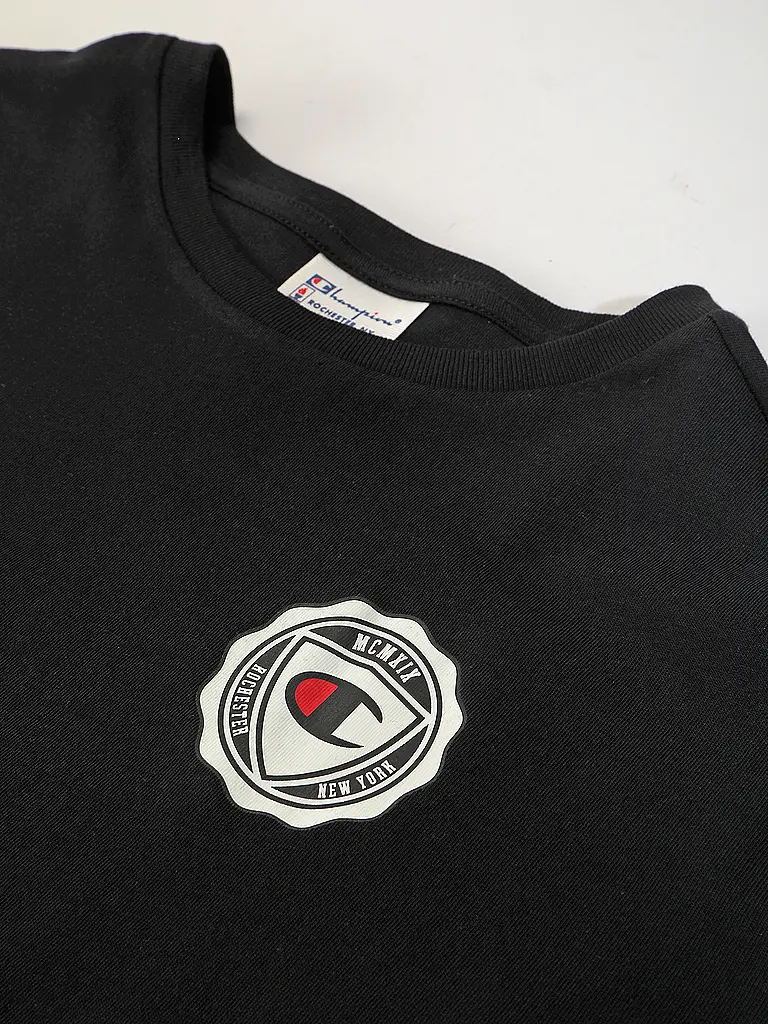 CHAMPION | Nome prodotto: Maglietta a maniche lunghe da ragazzo | Nero