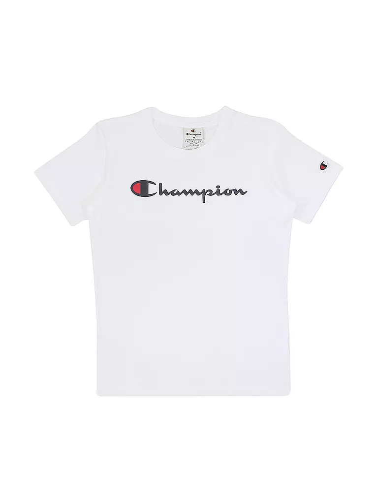 CHAMPION | T-shirt da ragazzo | Bianco