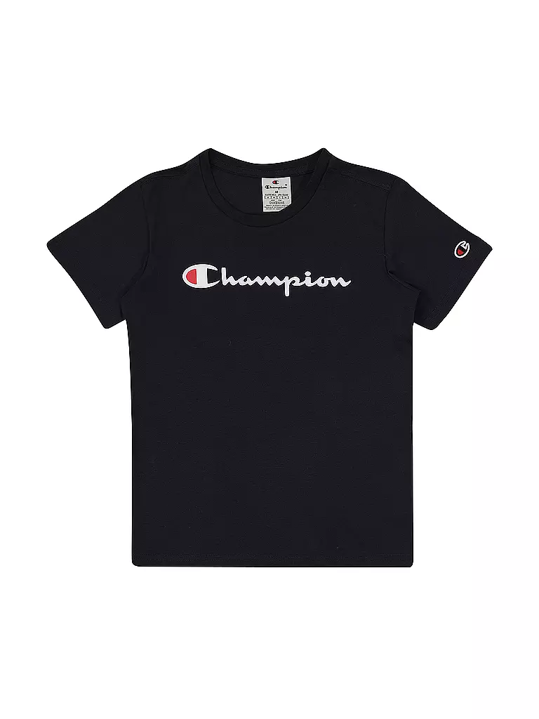 CHAMPION | T-shirt da ragazzo | Blu scuro