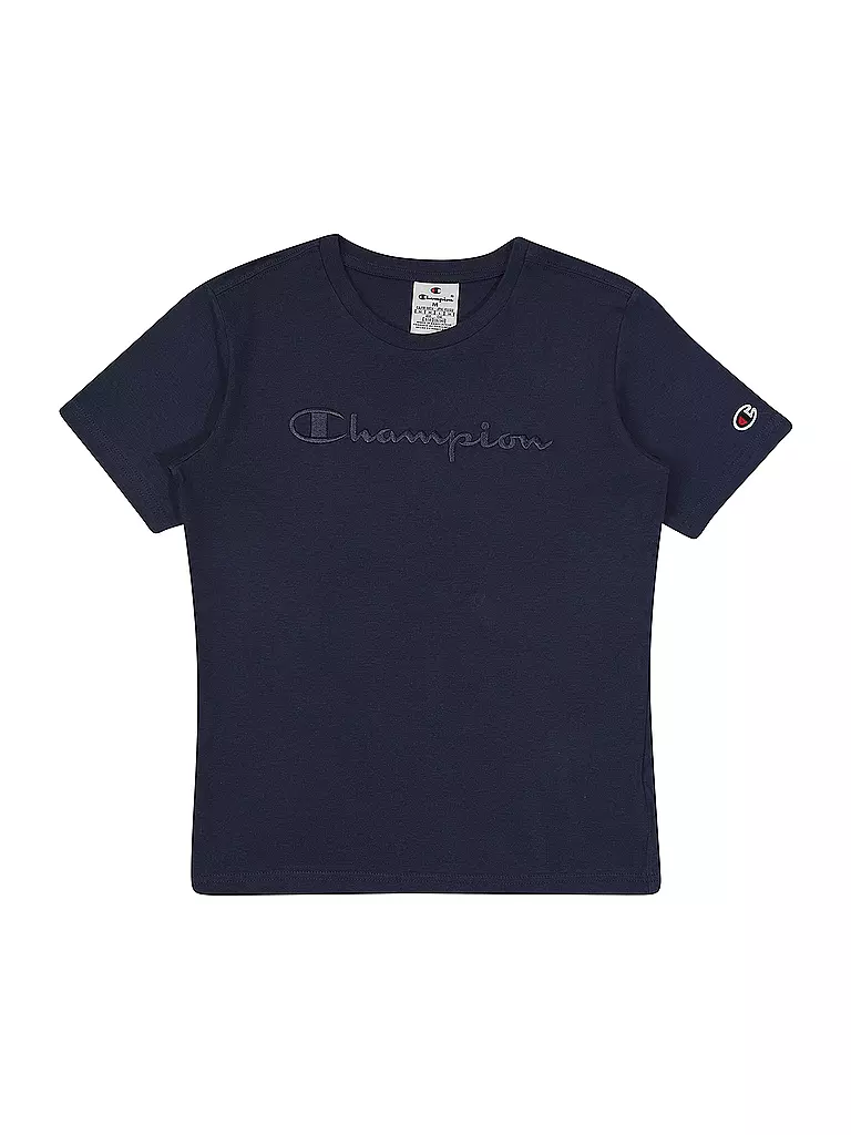 CHAMPION | T-shirt da ragazzo | Blu scuro