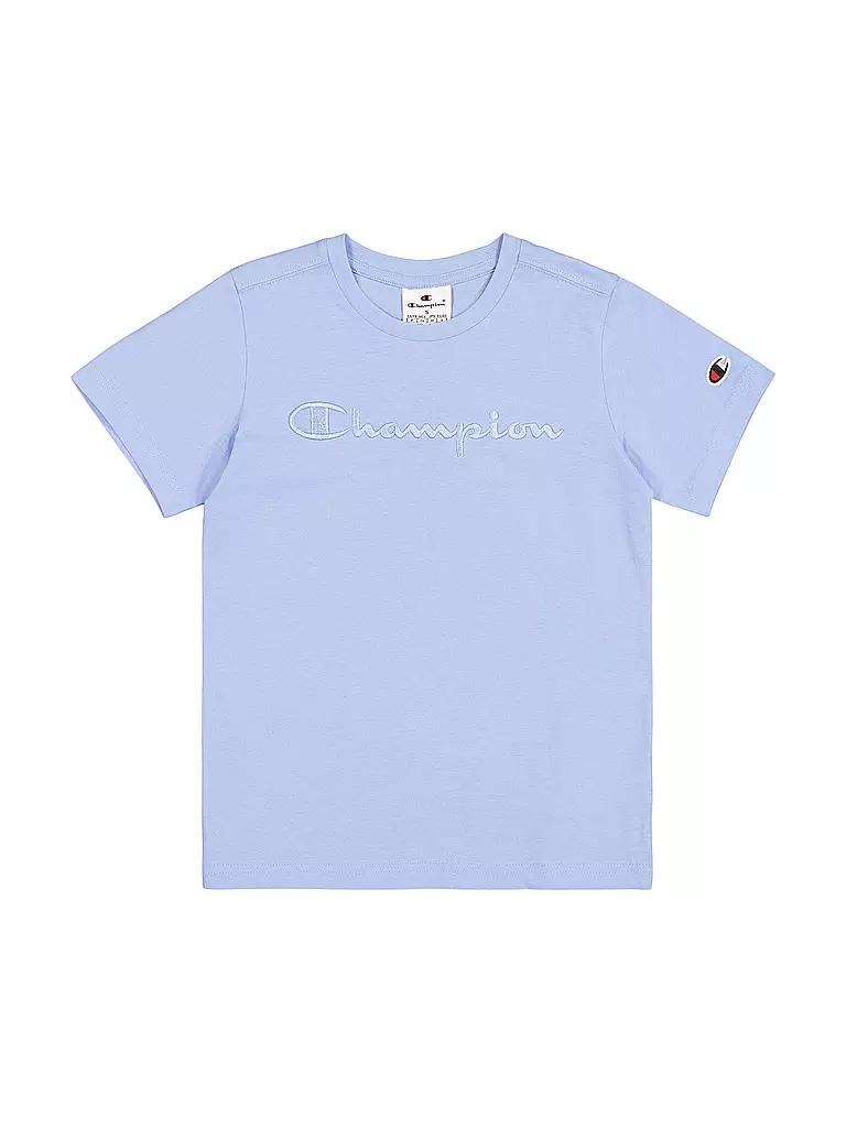 CHAMPION | T-shirt da ragazzo | Blu chiaro