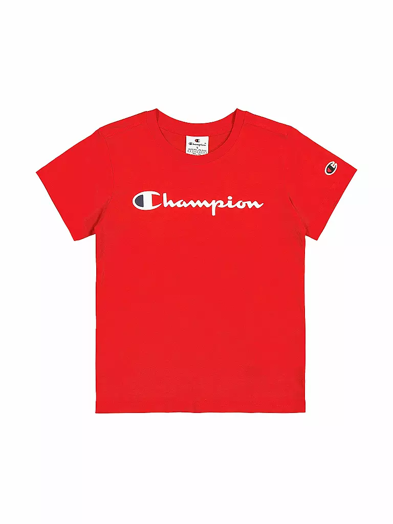 CHAMPION | T-shirt da ragazzo | Rosso