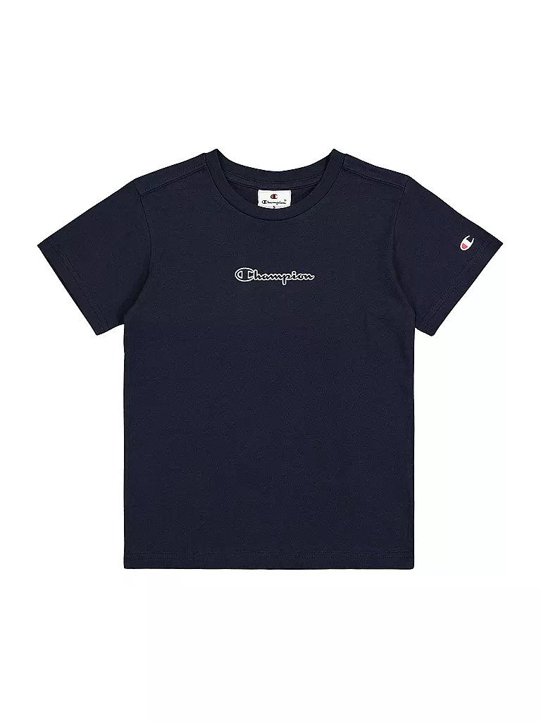 CHAMPION | T-shirt da ragazzo | Blu scuro