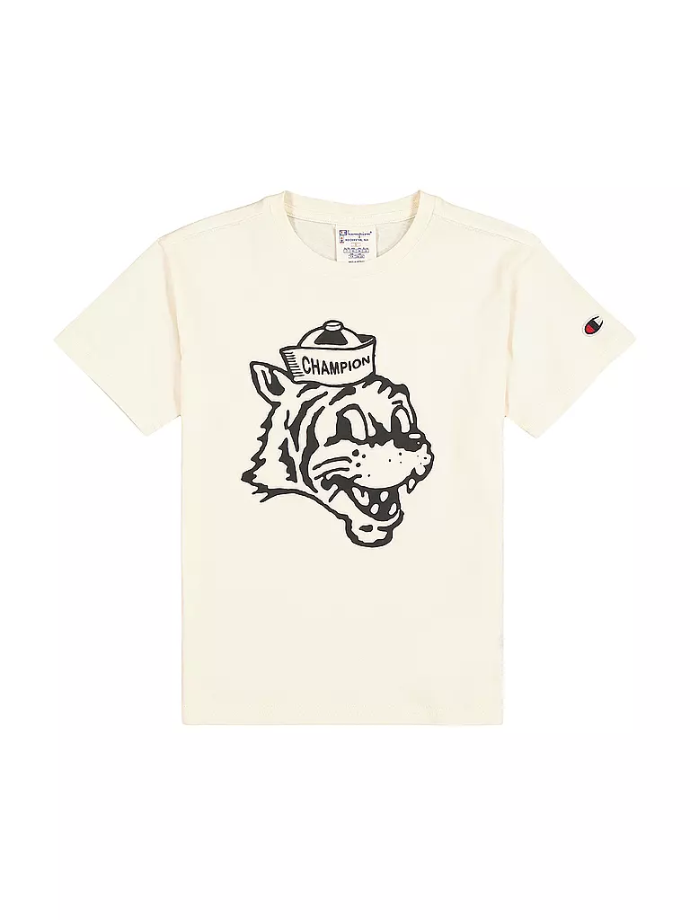 CHAMPION | T-shirt da ragazzo | Crema