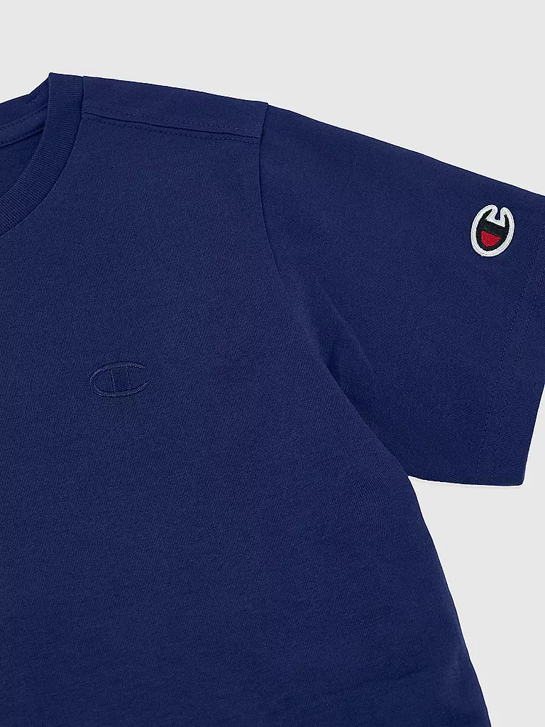 CHAMPION | T-shirt da ragazzo | Blu scuro