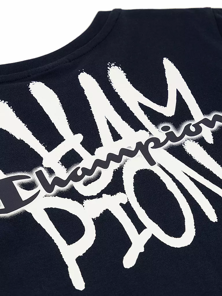 CHAMPION | T-shirt da ragazzo | Blu scuro