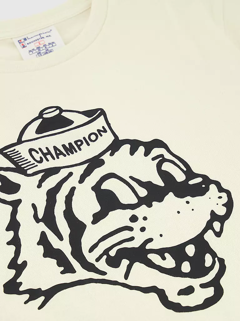 CHAMPION | T-shirt da ragazzo | Crema