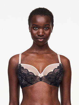 CHANTELLE | Reggiseno con ferretto MIDNIGHT FLOWERS nero