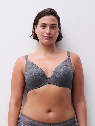 CHANTELLE | Reggiseno con ferretto FLEURS fancy grey