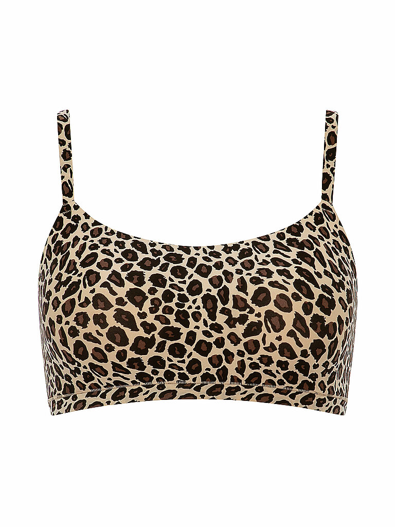 Bustier SOFTSTRETCH leopard nude marrone XL/XXL