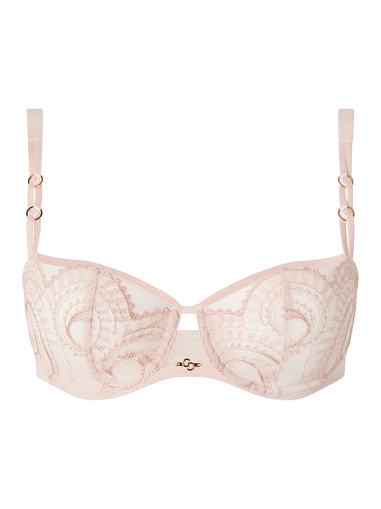 Reggiseno a balconcino MYSTIC CREAM rosa taffetà rosa 75D