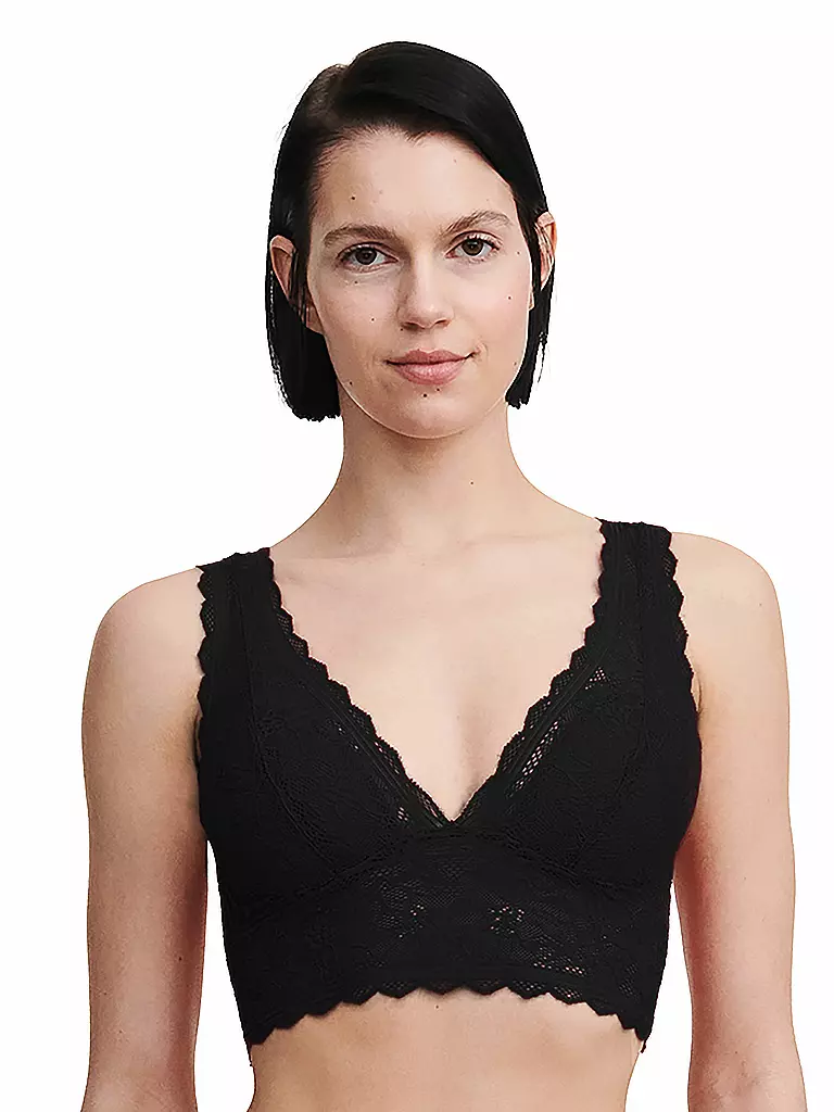 CHANTELLE | Bustier FLORAL TOUCH nero | Nero