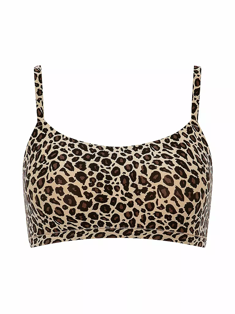 CHANTELLE | Bustier SOFTSTRETCH leopardato nude | Marrone