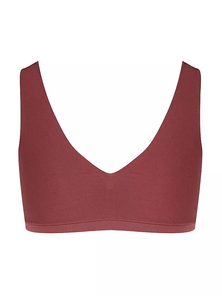 CHANTELLE | Bustier SOFTSTRETCH sienna | Rosso scuro