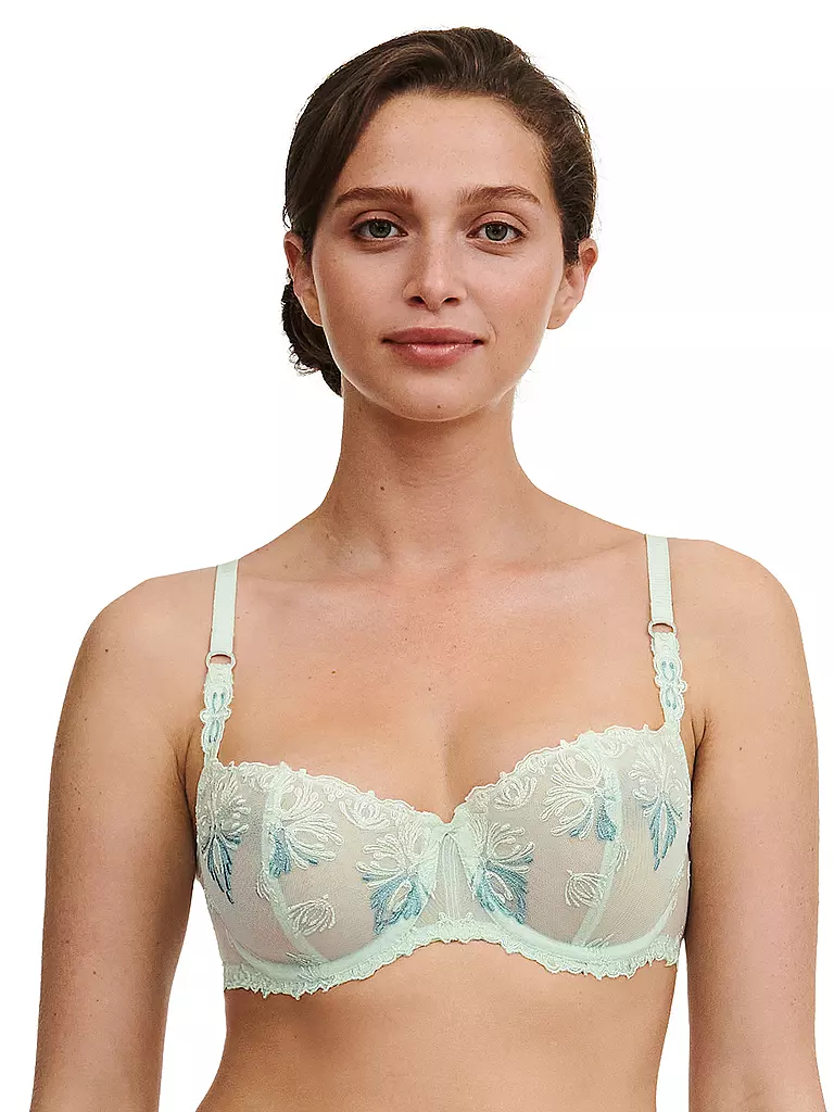 CHANTELLE | Reggiseno a balconcino con ferretto CHAMPS ELYSEES green lily multico | Menta