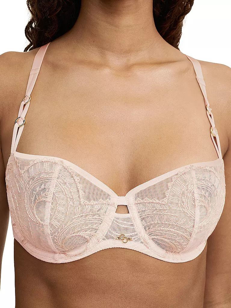 CHANTELLE | Reggiseno a balconcino MYSTIC CREAM rosa taffetà | 