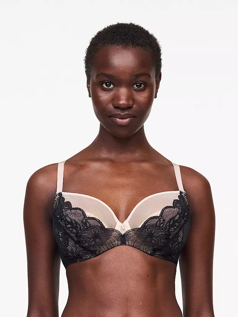 CHANTELLE | Reggiseno con ferretto MIDNIGHT FLOWERS nero | Nero