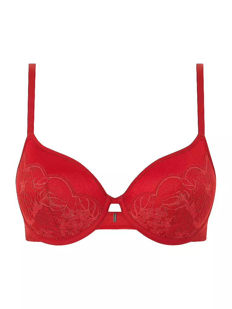 CHANTELLE | Reggiseno con ferretto MIDNIGHT FLOWERS scarlet | Rosso