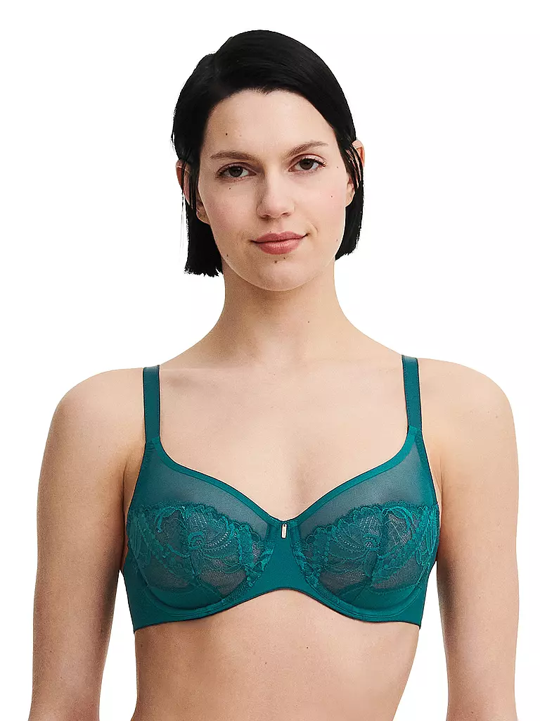 CHANTELLE | Reggiseno con ferretto ORANGERIE DREAMS vert orient | Petrolio