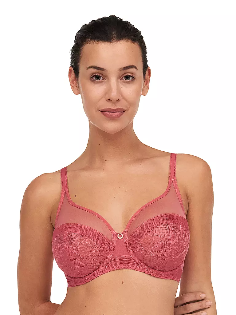 CHANTELLE | Reggiseno con ferretto TRUE LACE corallin | Corallo
