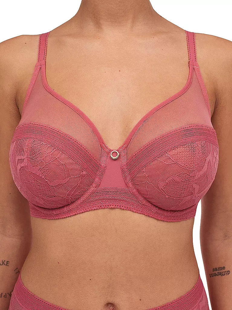 CHANTELLE | Reggiseno con ferretto TRUE LACE corallin | Corallo