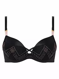 CHANTELLE | Reggiseno push-up MEMENTO nero / lurex rosa | Nero