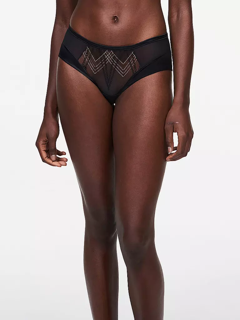 CHANTELLE | Shorty MEMENTO nero / lurex rosa | Nero