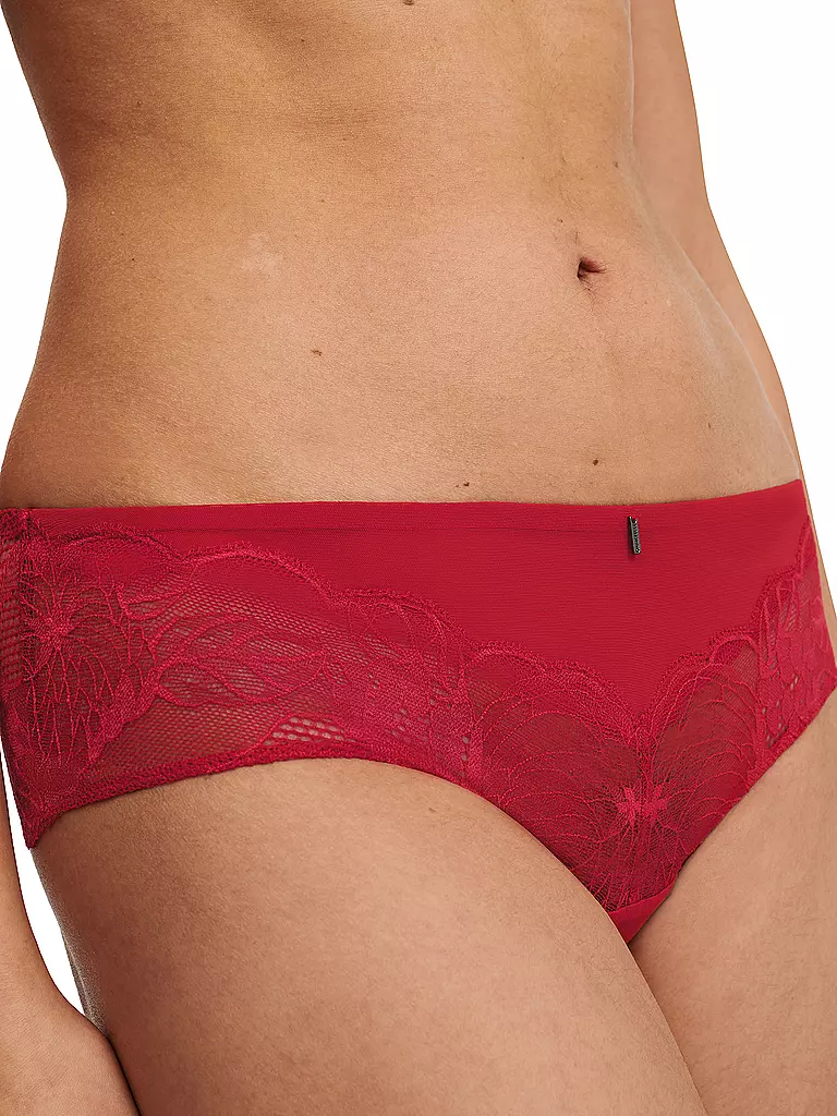 CHANTELLE | Shorty MIDNIGHT FLOWERS scarlett | Rosso