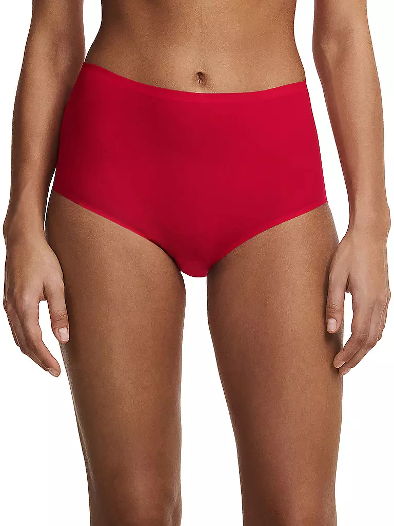 CHANTELLE | Slip a vita alta "Soft Stretch" (Poppy) | Rosso