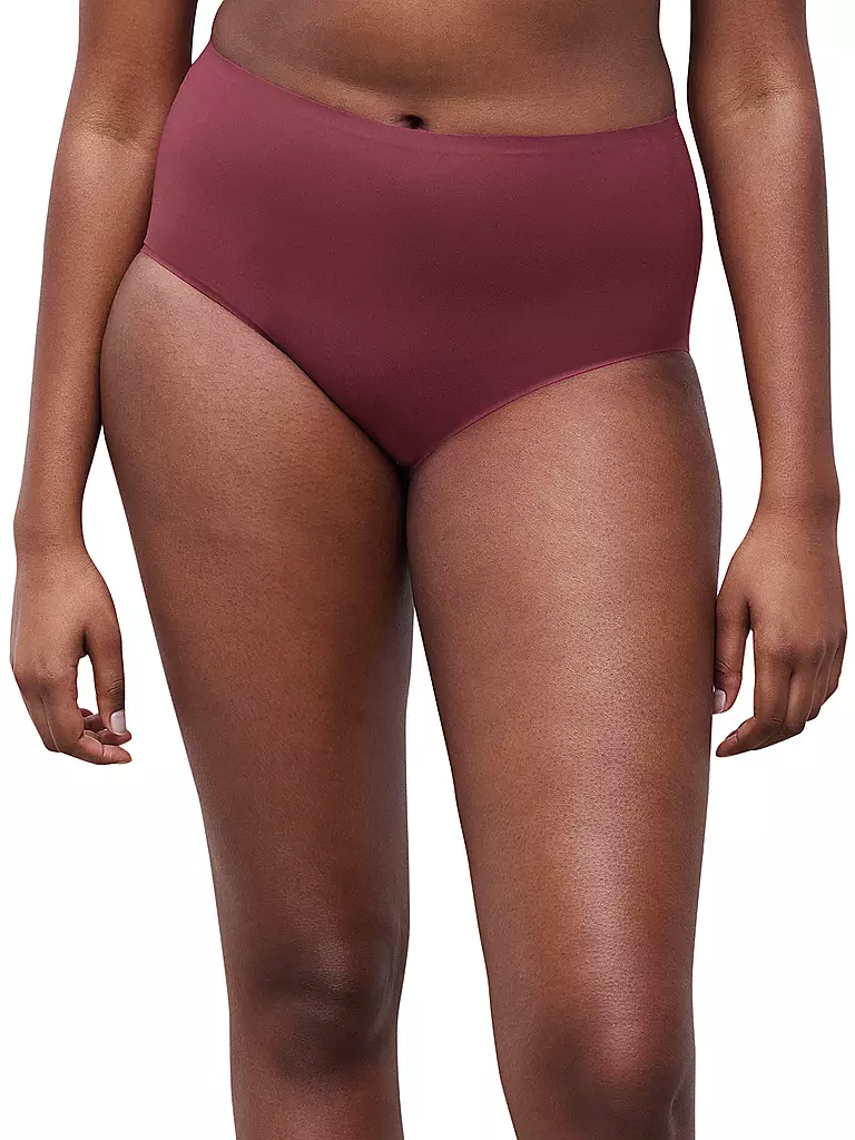 CHANTELLE | Slip a vita alta SOFTSTRETCH sienna | Rosso scuro