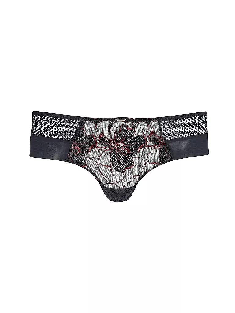 CHANTELLE | Slip FLEURS SIGNATURE blu vela lurex | Blu scuro