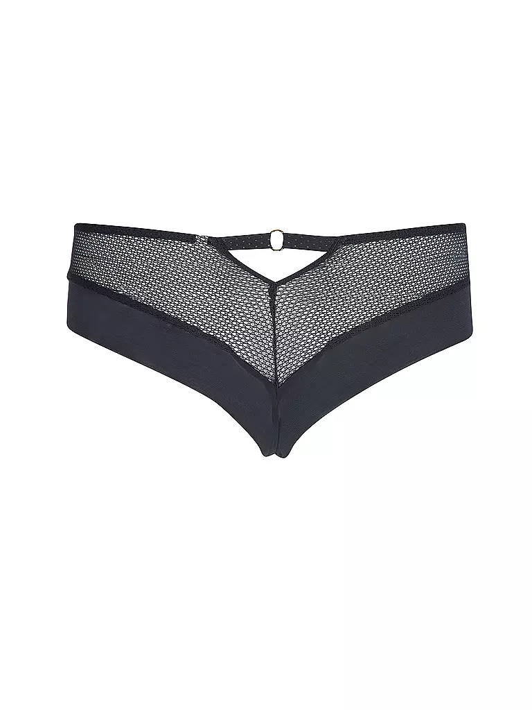 CHANTELLE | Slip FLEURS SIGNATURE blu vela lurex | Blu scuro