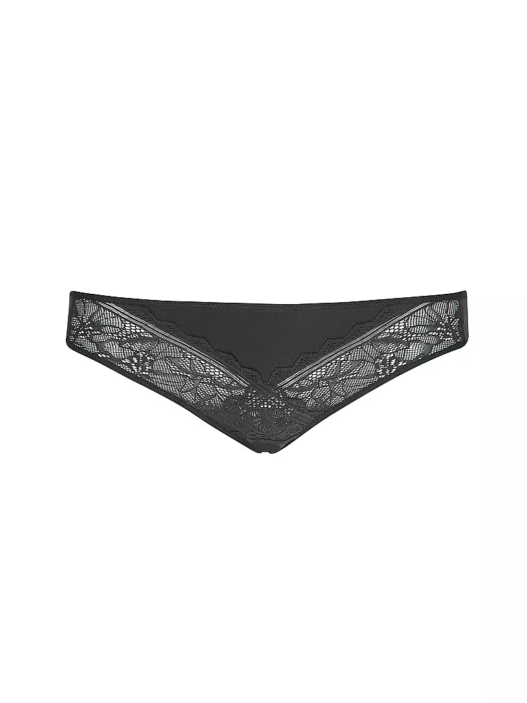 CHANTELLE | Slip FLORAL TOUCH nero | Nero