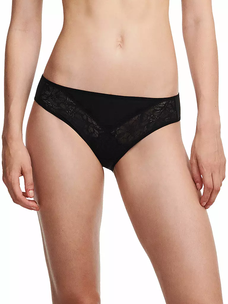 CHANTELLE | Slip FLORAL TOUCH nero |