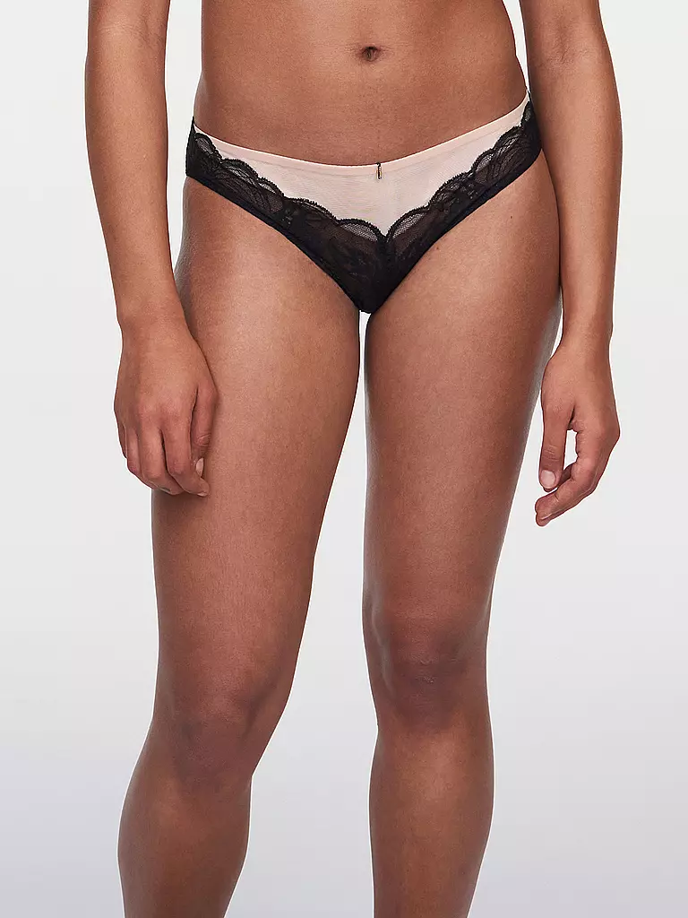 CHANTELLE | Slip MIDNIGHT FLOWERS schwarz | Nero