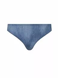 CHANTELLE | String SOFTSTRETCH stampa pitone | Blu