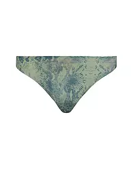 CHANTELLE | String SOFTSTRETCH stampa pitone | Oliva