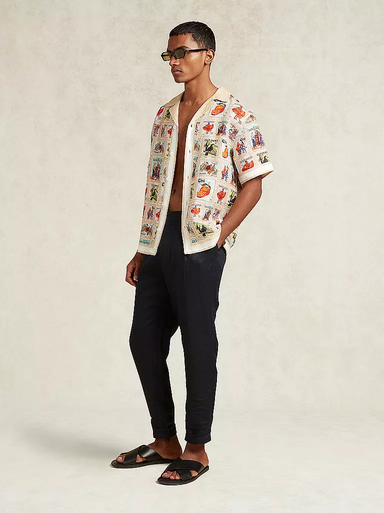 CHE | Camicia Regular Fit ESTAMPILLAS | Crema