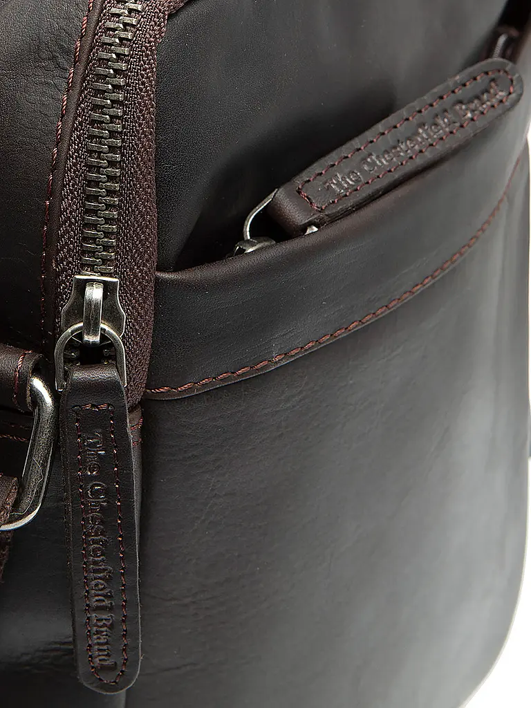 CHESTERFIELD | Borsa in pelle - Borsa a tracolla ALVA | Marrone