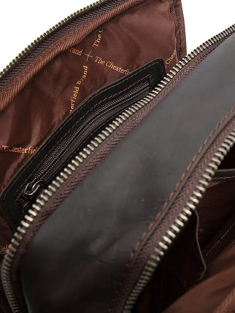 CHESTERFIELD | Borsa in pelle - Borsa a tracolla ALVA | Marrone