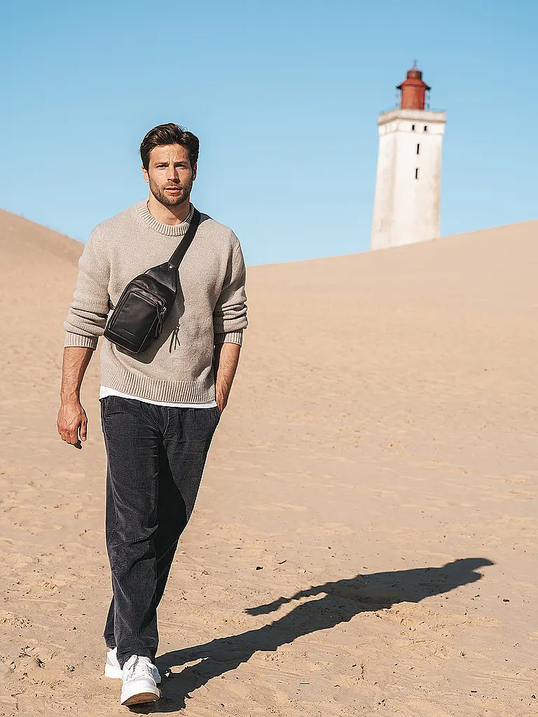 CHESTERFIELD | Borsa in pelle - Borsa a tracolla RIGA | Marrone