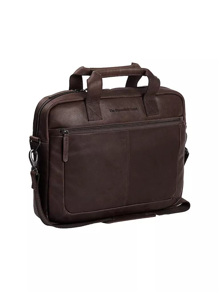 CHESTERFIELD | Borsa in pelle - Borsa per laptop CALVI | Marrone