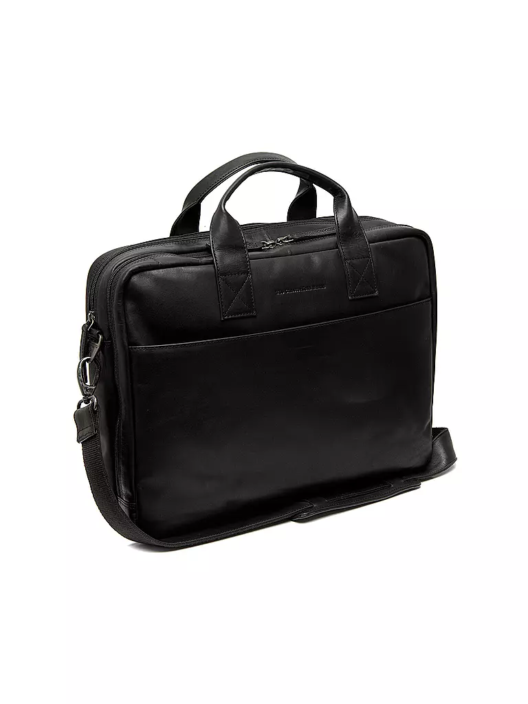 CHESTERFIELD | Borsa in pelle - Borsa per laptop FRAZER | Nero